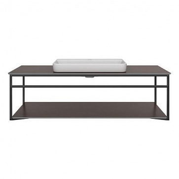 Тумба под раковину Kerama Marazzi Plaza Next 120 см PL.N.120.02\BLK.M