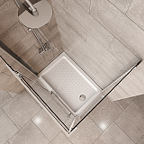 Душевое ограждение Mirsant без поддона Arena Square 120*80 (с дугами и аксессуарами) производство