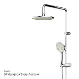 F40890A14 Gem набор 2в1: см-ль д/ванны/душа, верхний душ d 220 мм, ручн.душ 110 мм, 1 ф-ция, душевая