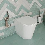 Унитаз приставной, безободковый, Calipso, IDDIS, CALRDSEi26