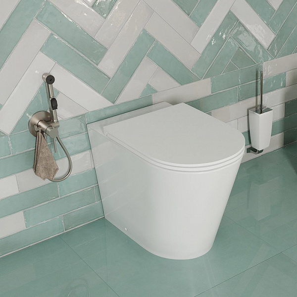 Унитаз приставной, безободковый, Calipso, IDDIS, CALRDSEi26