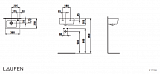 Рукомойник Laufen Pro A 8.1695.5.000.106.1