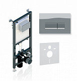 Инсталляция Alcora ST 1200 с клавишей INTEGRO Chrome