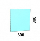 Зеркало Corozo LED "Альпина 60"