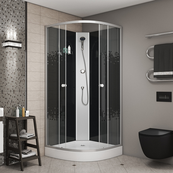 Душевая кабина Niagara Eco   NG-4501-14BK