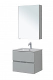 Мебель для ванной Aquanet Алвита New 60 2 ящика, серый 00274224