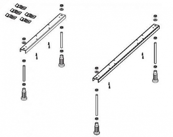 Ножки для ванны Riho Special 207097