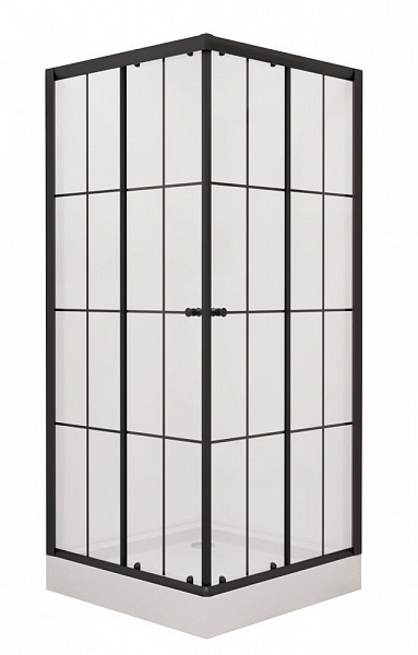 Душевой уголок Niagara  NG- 0100-14 (1000х1000х1950) низкий поддон(14см), стекло прозрачное,  2 места