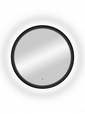 Зеркало Континент "Planet black Led" D 1000 с бесконтактным сенсором