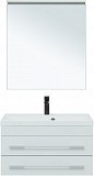 Тумба под раковину Aquanet Верона 75 New белый матовый 00272422