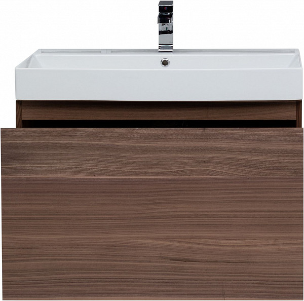 Тумба под раковину Aquanet Нью-Йорк 85 орех 00203947