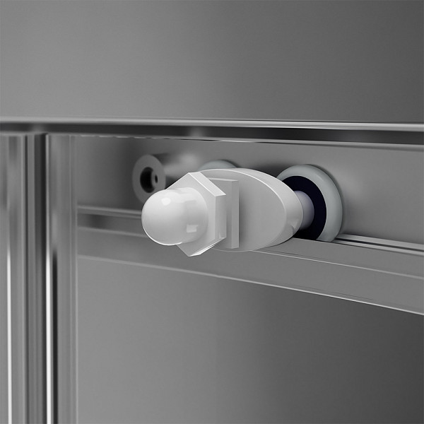 W88G-205-080MT64 X-Joy Twin Slide,  Душевое ограждение без  поддона, 80x80, профиль мат хром
