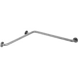 Поручень горизонтальный для установки в угол с 3 точками опоры для людей с ограниченными возможностями, матовый