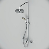 F0770A500 Spirit V2.0 душ.система, набор: смеситель д/ванны/душа с термостатом, верхн. душ d 250 мм,