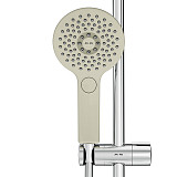 F0150A000 Inspire V2.0, душ.комплект: ручн.душ d 120 мм 3 ф-ции, штанга 900, шланг 1 750 мм, хром, ш