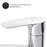F90A00000 Gem, смеситель для кухни, хром, шт.