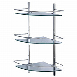 Полка стеклянная тройная Wasserkraft K-3133