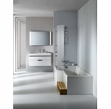 Шторка для ванны с двойной панелью 111.5x140 см Jacob Delafon Bain Douche NEO E4930-GA