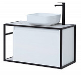 Тумба под раковину Aquanet Nova Lite Loft 90 R белый 00261651