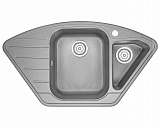 Мойка кухонная Granula многоугольная кварц 9101, АЛЮМИНИУМ