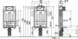 Смывной бачок скрытого монтажа для унитаза AlcaPlast Renovmodul AM115/1000V с возможностью вентиляции