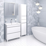 Зеркальный шкаф ДЖЕРСИ 75 с подсветкой