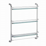 Полка стеклянная тройная Wasserkraft K-2033