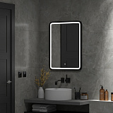 Зеркало Континент "Enjoy Black Led" 600х800