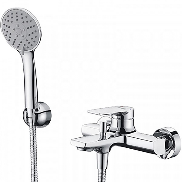 Смеситель для ванны с коротким изливом Wasserkraft Lopau 3201