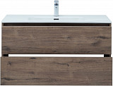 Тумба под раковину Aquanet Lino 100 (Flat) дуб веллингтон 00287545