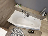 Акриловая ванна Riho Delta Plug&Play 160х80 правая B068007005