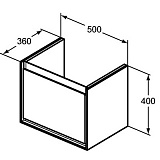 Тумба под раковину Ideal Standard Connect Air E0817UK