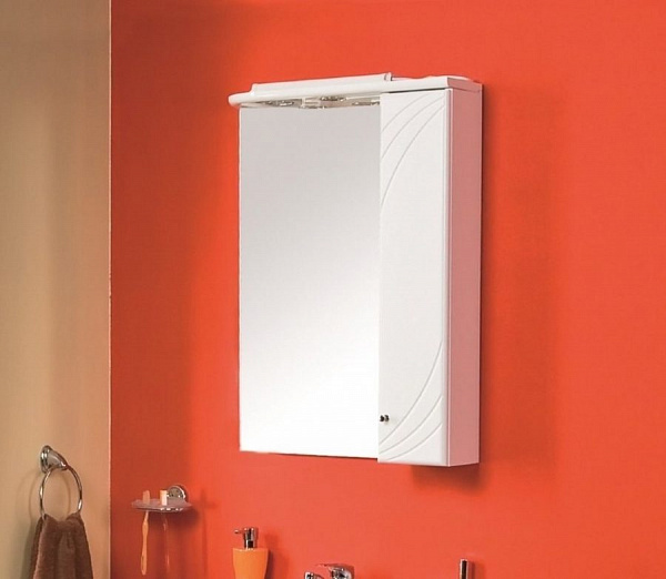 Зеркало-шкаф Акватон Пинта 59x80 1A013202PT01R правый с подсветкой