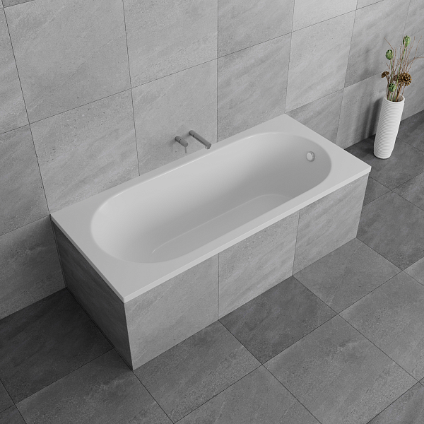 Ванна из литьевого мрамора Delice Bravo 1800х800