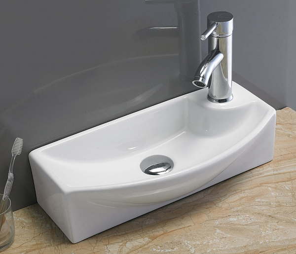 Раковина мебельная Мелана 50х12 (Правый смеситель)