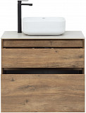 Тумба под раковину Aquanet Nova Lite 75 дуб рустикальный (2 ящика) 00249515