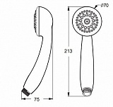 Душевая лейка Vidima Seva Jet BA181AA