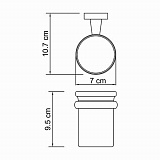 Подстаканник одинарный Wasserkraft Lippe K-6528