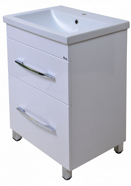 Тумба Emmy Рокард 60 с раковиной Соmo