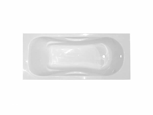 Ванна из литьевого мрамора Эстет  Элис 170x75 см ФР-00008586