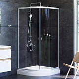 W88E-205-090MT64 X-Joy Twin Slide,  Душевое ограждение c поддоном, 90x90, профиль мат хром