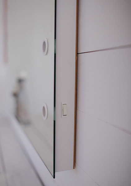 Зеркало Континент Гримерное 600х800 12 ламп