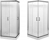 Душевой уголок Aquanet Alfa Cube NAA1142 100x100, прозрачное стекло NAA1142
