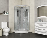 Душевая кабина Niagara Luxe 90х90 NG-7715WBK