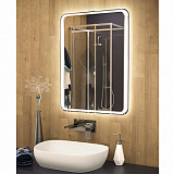 Зеркало AZARIO Luigi 600х800 влагостойкое с подсветкой и гравировкой (CS00071915)