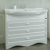 Тумба под раковину Верона 105 3 ящика напольная Санта 700118