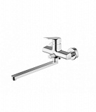 Смеситель для ванны c длинным изливом Bravat Real F6121179CP-01L