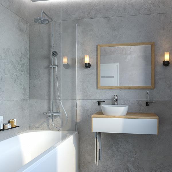 TORSBBTi06 , Cмеситель термостатический с верхним душем, Torr, ID