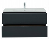 Мебель для ванной Aquanet Алвита New 100 2 ящика, антрацит 00274201