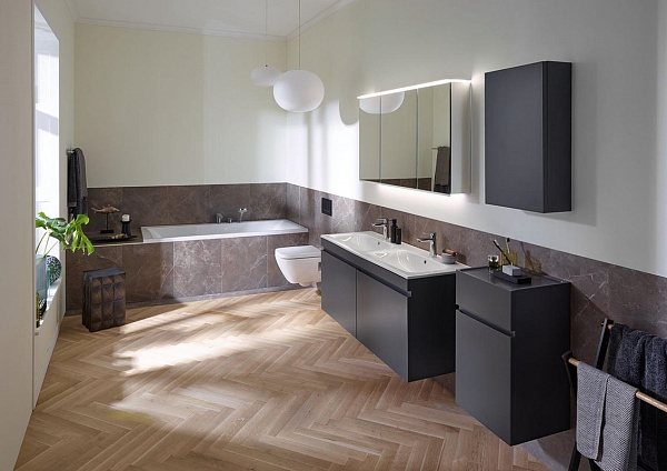 Комплект мебели "Идеальная тройка" Geberit Renova Plan, 60 см, 529.915.JK.6